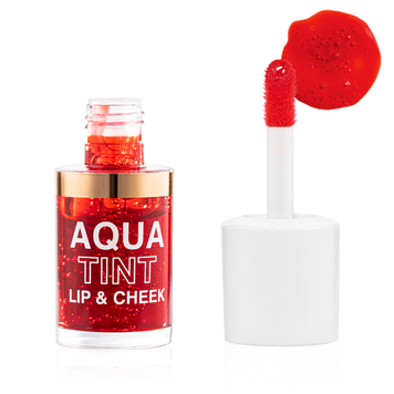 TopFace - Рідка помада для губ "Aqua Tint Lip&Cheek" PT215 [02 - Strawberry Jam], 8681217255678 93815 фото